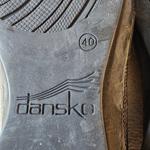 NEW Dansko Women Addy Lizard Metallic Leather Slip On Loafer Shoes 409.5 - 10 - Picture 6 of 8